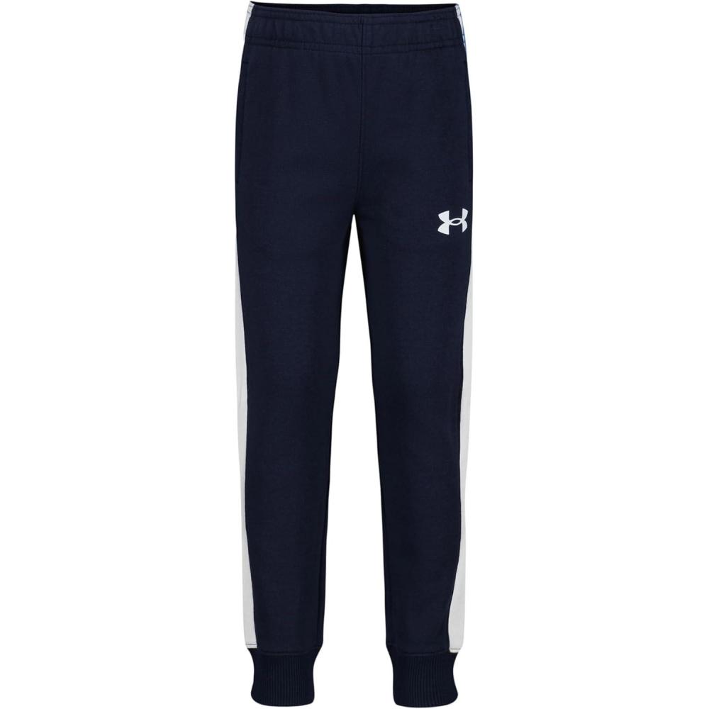 imageUnder Armour Boys Jogger Pull on Style Logo ampamp Printed DesignsMidnight Navy