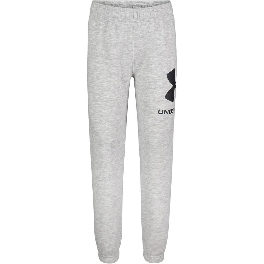 imageUnder Armour Boys Jogger Pull on Style Logo ampamp Printed DesignsMod Gray  Core