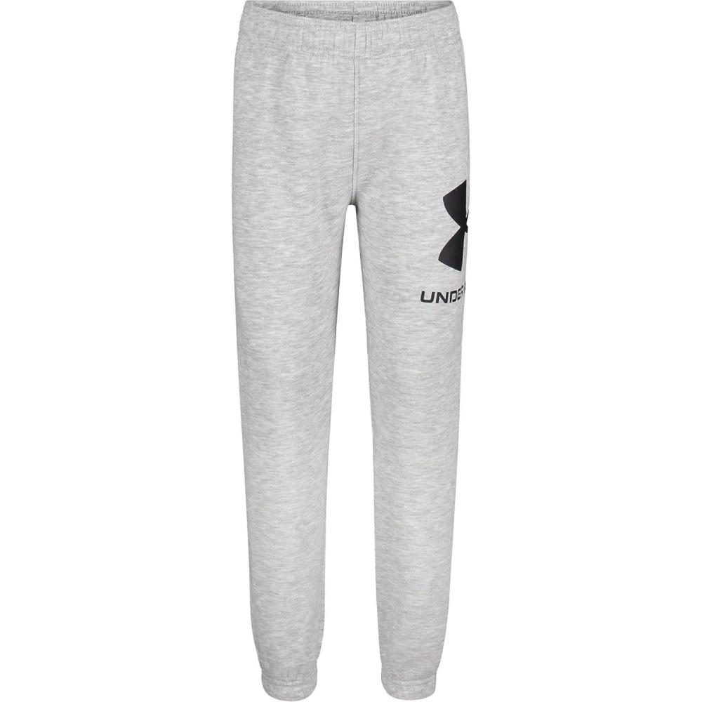 imageUnder Armour Boys Jogger Pull on Style Logo ampamp Printed DesignsMod Gray Heather
