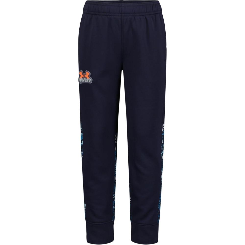 imageUnder Armour Boys Jogger Pull on Style Logo ampamp Printed DesignsNavy Neo Wordmark