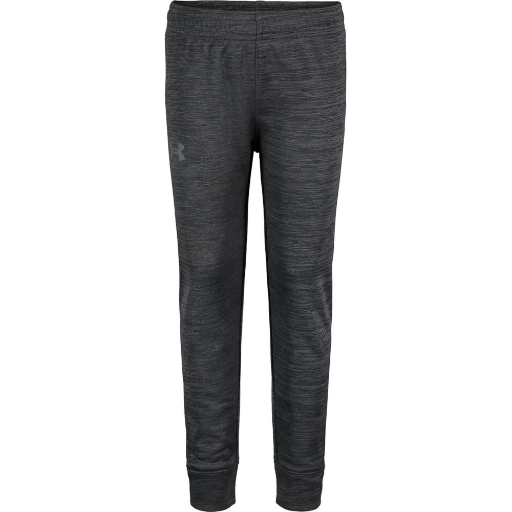 imageUnder Armour Boys Jogger Pull on Style Logo ampamp Printed DesignsTwist  BlackGray