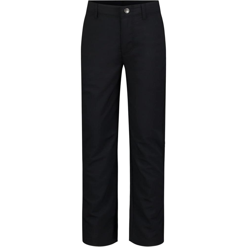 imageUnder Armour Boys Match Play Pant Belt Loops Soft ampamp ComfortableBlack  Core