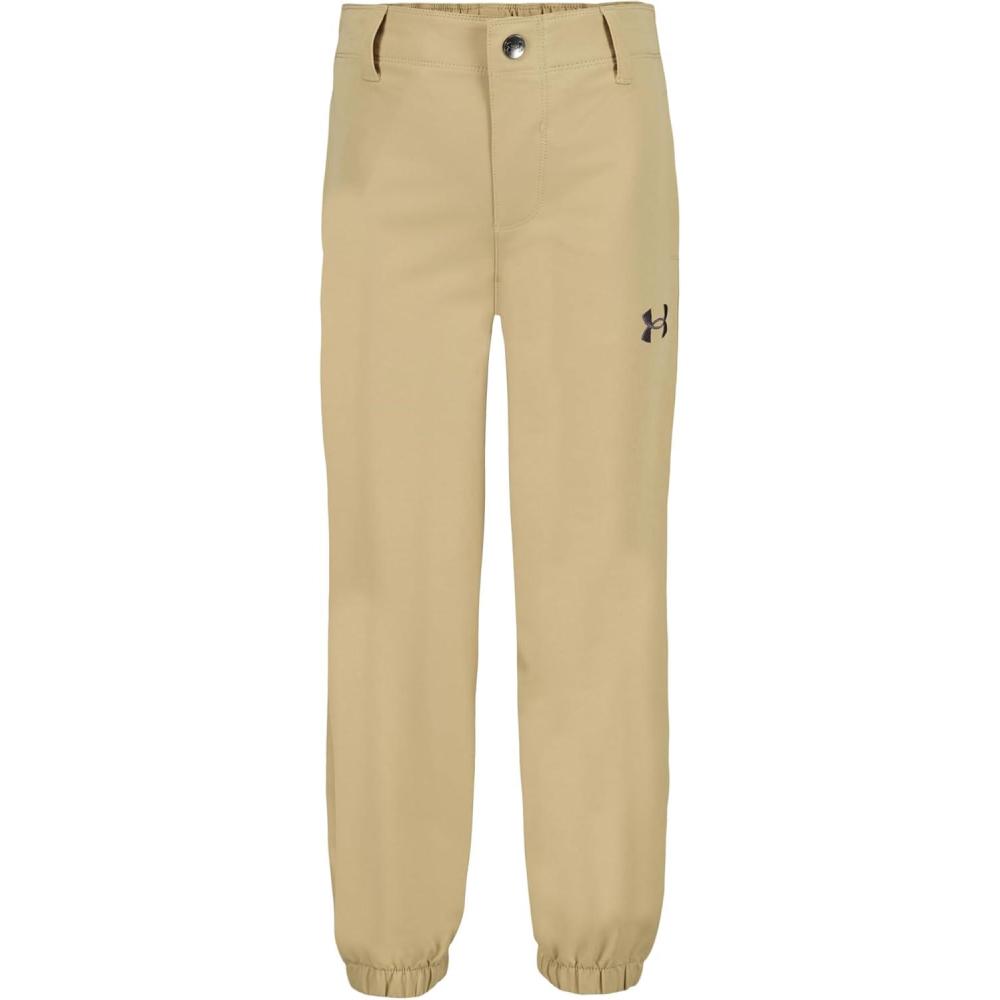 imageUnder Armour Boys Match Play Pant Belt Loops Soft ampamp ComfortableField Khaki  Jogger