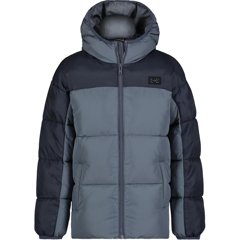 imageUnder Armour Boys Pronto Puffer Jacket MidWeight Zip Up Closure Repels WaterGravel