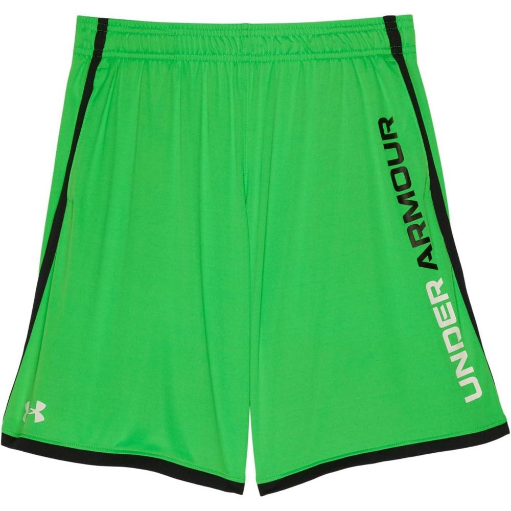 imageUnder Armour Boys Stunt 30 Shorts328 Extreme Green  Black  White