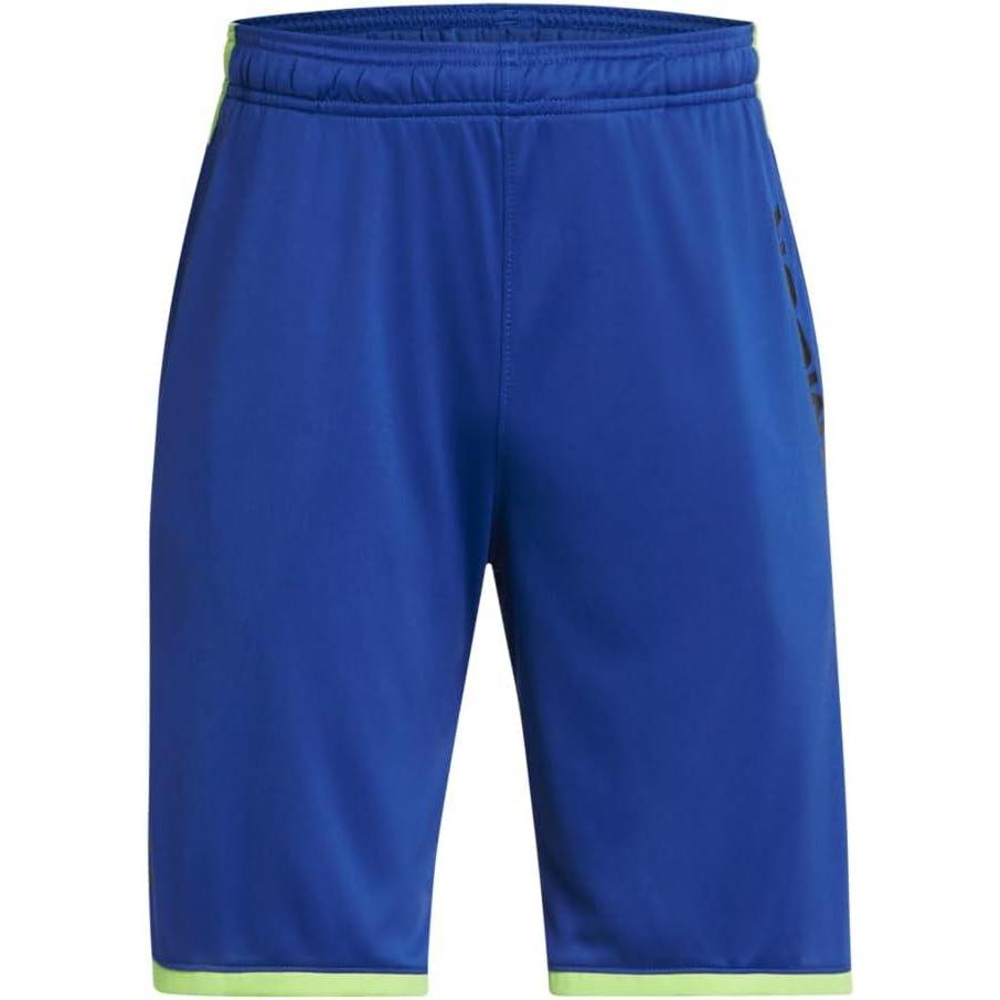 imageUnder Armour Boys Stunt 30 Shorts432 Tech Blue  Morph Green  Black