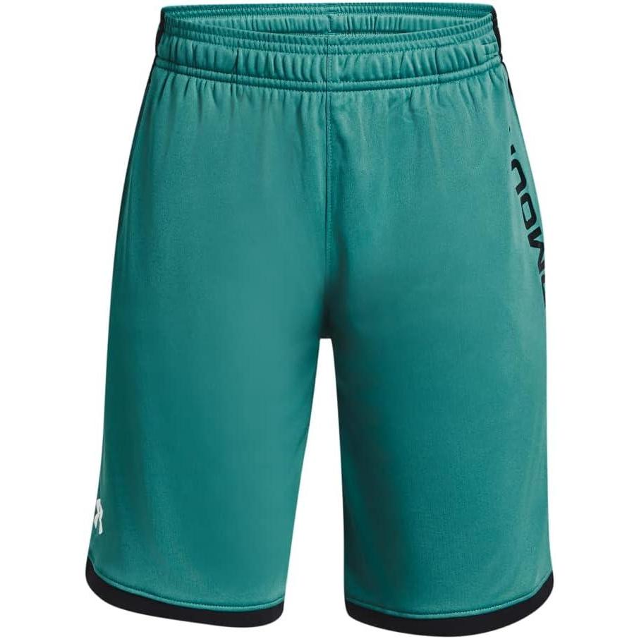 imageUnder Armour Boys Stunt 30 Shorts722 Coastal Teal  Black  White
