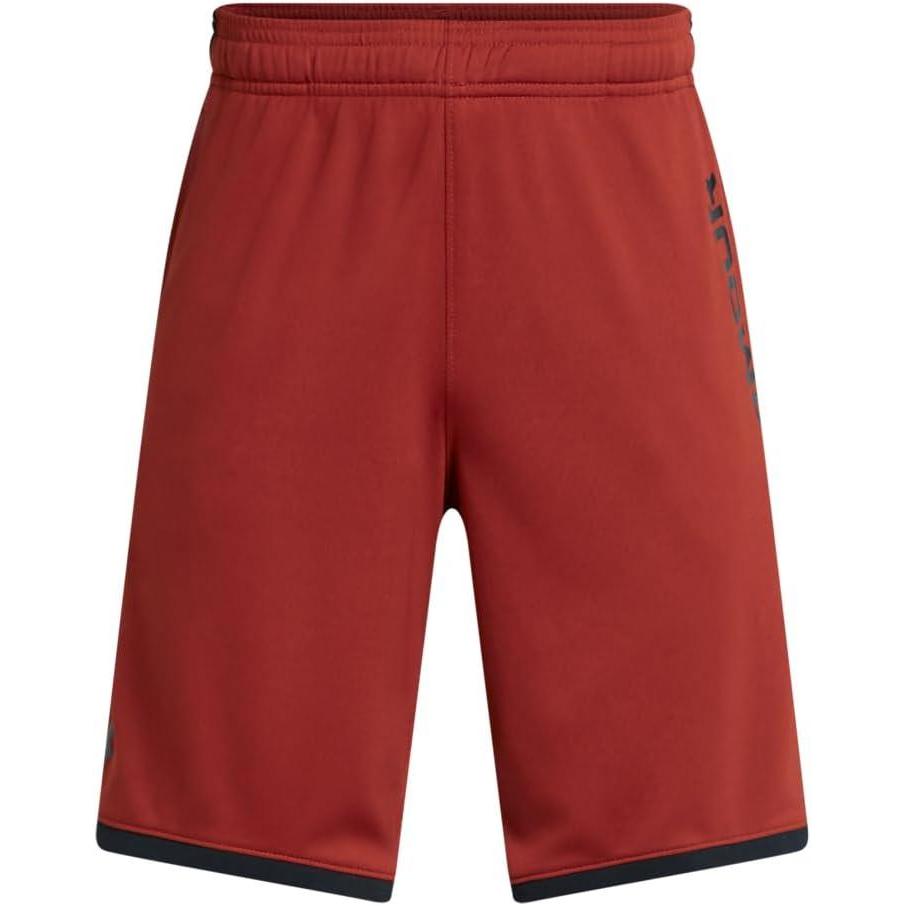 imageUnder Armour Boys Stunt 30 Shorts840 Earthen Orange  Black  Castlerock