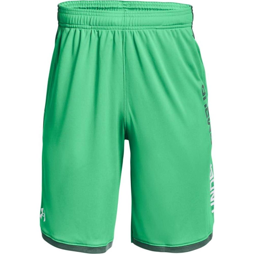 imageUnder Armour Boys Stunt 30 ShortsMatcha Green 342White