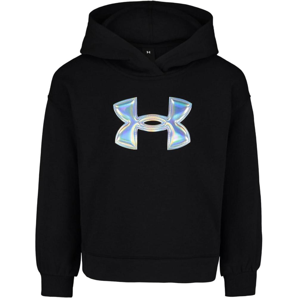 imageUnder Armour girls Hoodie SetBlack  Pearl Logo