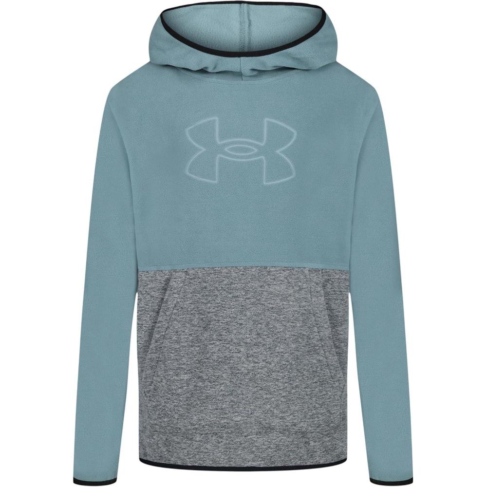 imageUnder Armour girls Hoodie SetHundo Colorblock Jasper Blue
