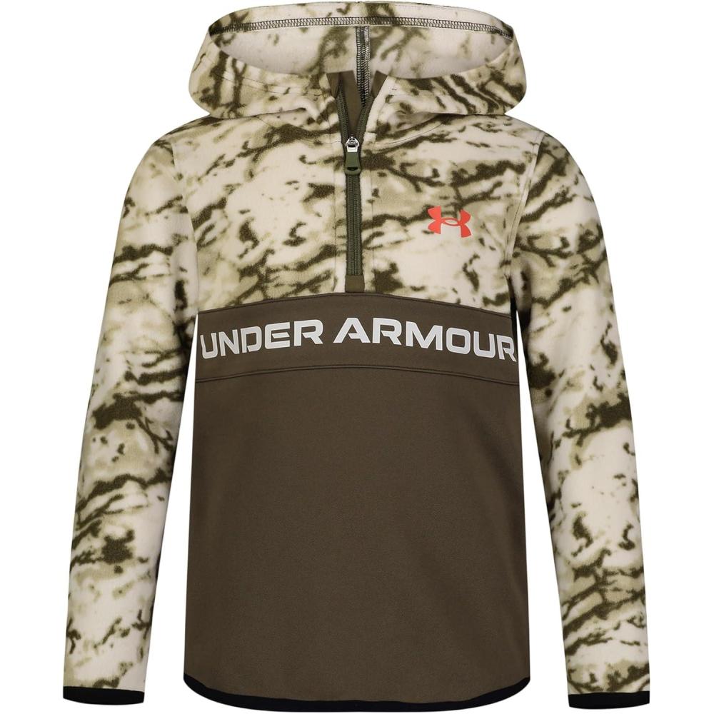 imageUnder Armour girls Hoodie SetMarineKhaki Marble 14 Zip
