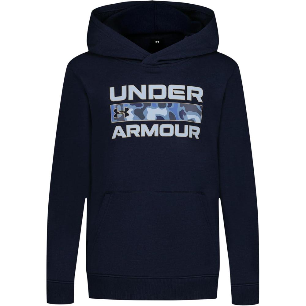 imageUnder Armour girls Hoodie SetWashed Navy Stacked Logo