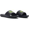imageUnder Armour Boys Ansa Fixed Strap Sandal007 BlackBlackLime Surge