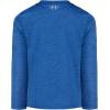 imageUnder Armour Boys Outdoor Long Sleeve Tee Stylish Crew Neckline Cute Full FitBlue Atlantis Stacked Logo