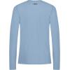 imageUnder Armour Boys Outdoor Long Sleeve Tee Stylish Crew Neckline Cute Full FitBlue Stacked Logo Set