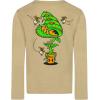 imageUnder Armour Boys Outdoor Long Sleeve Tee Stylish Crew Neckline Cute Full FitField Khaki