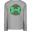 imageUnder Armour Boys Outdoor Long Sleeve Tee Stylish Crew Neckline Cute Full FitGone Global  Gray