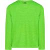imageUnder Armour Boys Outdoor Long Sleeve Tee Stylish Crew Neckline Cute Full FitHyper Green Twist Tech Logo Frame