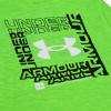imageUnder Armour Boys Outdoor Long Sleeve Tee Stylish Crew Neckline Cute Full FitHyper Green Twist Tech Logo Frame