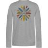 imageUnder Armour Boys Outdoor Long Sleeve Tee Stylish Crew Neckline Cute Full FitMod Grey FrontBack Canoes