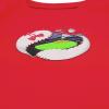 imageUnder Armour Boys Outdoor Long Sleeve Tee Stylish Crew Neckline Cute Full FitRed Baseball Unzip