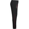 imageUnder Armour Boys Pennant Tapered Track Pants Jogger Style Sweatpants with Zipper PocketsBlackRed Detail