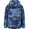 imageUnder Armour Boys Pronto Puffer Jacket MidWeight Zip Up Closure Repels WaterWashed Navy Printed