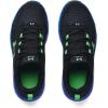 imageUnder Armour UnisexBaby Grade School Assert 9 Running Shoe005 BlackVersa BlueExtreme Green