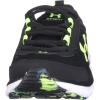 imageUnder Armour UnisexBaby Grade School Assert 9 Running Shoe006 BlackStatic BlueLime Surge