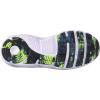 imageUnder Armour UnisexBaby Grade School Assert 9 Running Shoe006 BlackStatic BlueLime Surge