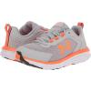 imageUnder Armour UnisexBaby Grade School Assert 9 Running Shoe101 Mod GrayWhiteBlaze Orange