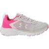 imageUnder Armour UnisexBaby Grade School Assert 9 Running Shoe104 Halo GrayRebel PinkIridescent