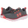 imageUnder Armour UnisexBaby Grade School Assert 9 Running Shoe106 Pitch GrayChestnut RedBolt Red