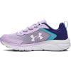 imageUnder Armour UnisexBaby Grade School Assert 9 Running Shoe502 Nebula PurpleSonar BlueWhite