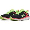 imageUnder Armour UnisexBaby Grade School Assert 9 Running ShoeBlack 001Quirky Lime