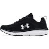 imageUnder Armour UnisexBaby Grade School Assert 9 Running ShoeBlackWhite