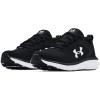 imageUnder Armour UnisexBaby Grade School Assert 9 Running ShoeBlackWhite