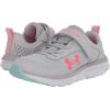 imageUnder Armour UnisexBaby Grade School Assert 9 Running ShoeHalo Gray 100White