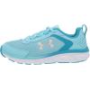 imageUnder Armour UnisexBaby Grade School Assert 9 Running ShoeSky Blue 300White