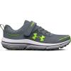 imageUnder Armour UnisexChild Pre School Assert 10 Alternate Closure102 GravelGlacier BlueLime Surge