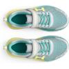 imageUnder Armour UnisexChild Pre School Assert 10 Alternate Closure102 Halo GrayRadial TurquoiseSonic Yellow