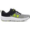 imageUnder Armour UnisexChild Pre School Assert 10 Alternate Closure105 Mod GrayBlackHigh Vis Yellow