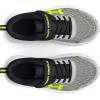 imageUnder Armour UnisexChild Pre School Assert 10 Alternate Closure105 Mod GrayBlackHigh Vis Yellow