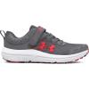 imageUnder Armour UnisexChild Pre School Assert 10 Alternate Closure108 Titan GrayBlackRacer Red