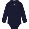 imageUnder Armour babyboys Logo Polo BodysuitMidnight Navy  Long Sleeve