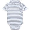 imageUnder Armour babyboys Logo Polo BodysuitWhite  Core