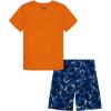 imageUnder Armour babygirls Ua Terrazzo Leopard Heart SetShort SetAtomic OrangeBlue Camo
