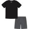 imageUnder Armour babygirls Ua Terrazzo Leopard Heart SetShort SetBlack Infinite