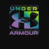 imageUnder Armour babygirls Ua Terrazzo Leopard Heart SetShort SetBlackTeal Twist